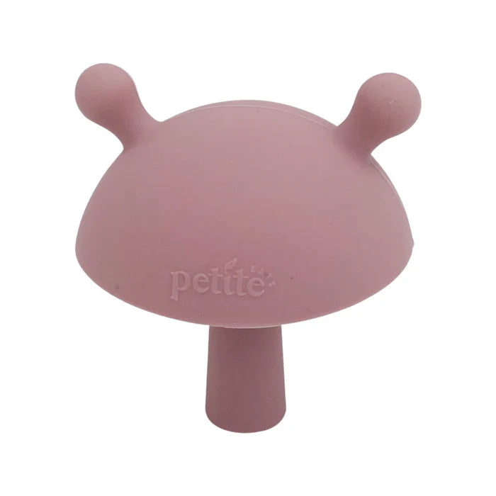 Petite Eats - Mushroom Teether - Dusty Lilac CUTENESS Petite Eats