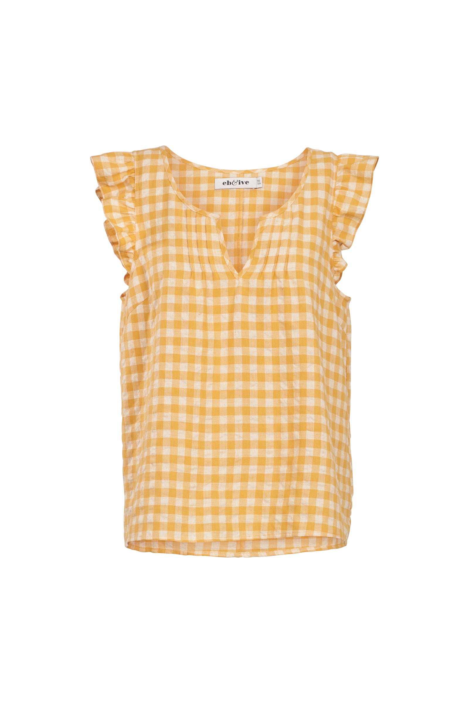 eb&ive - Mimosa Frill Top - Honeycomb Womens eb&ive