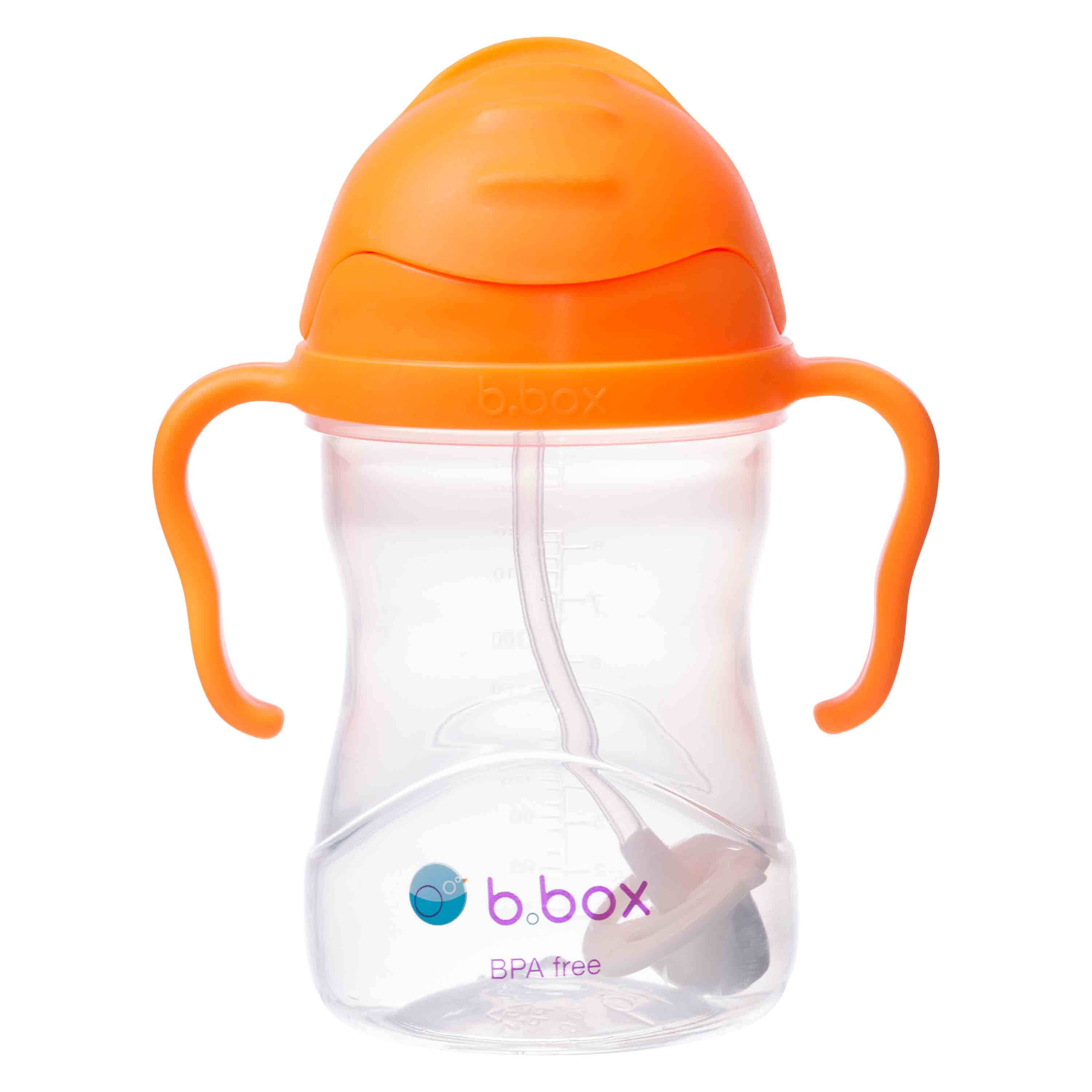 B.BOX - Sippy Cup V2 - Neon Orange Zing Meal Time B.BOX