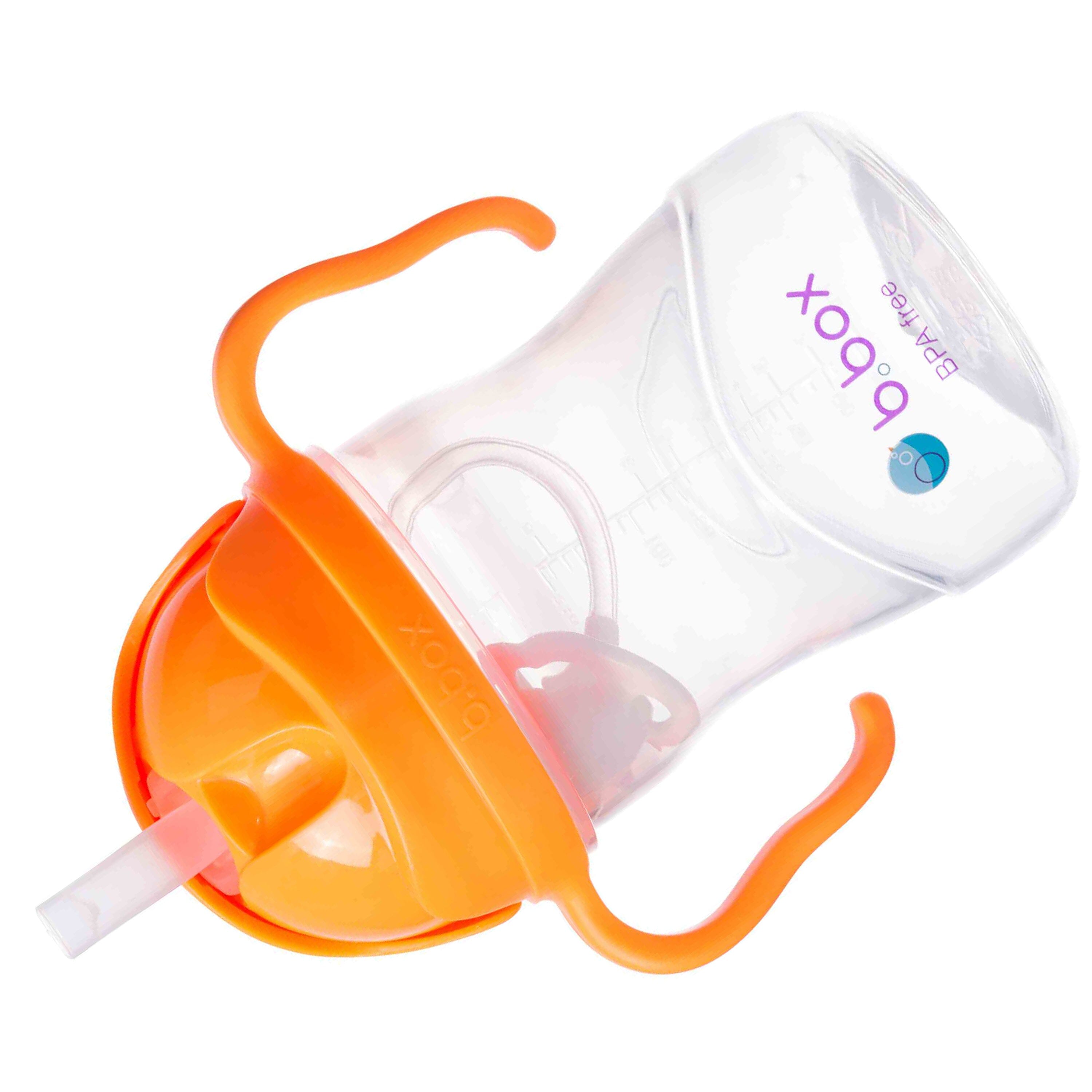 B.BOX - Sippy Cup V2 - Neon Orange Zing Meal Time B.BOX