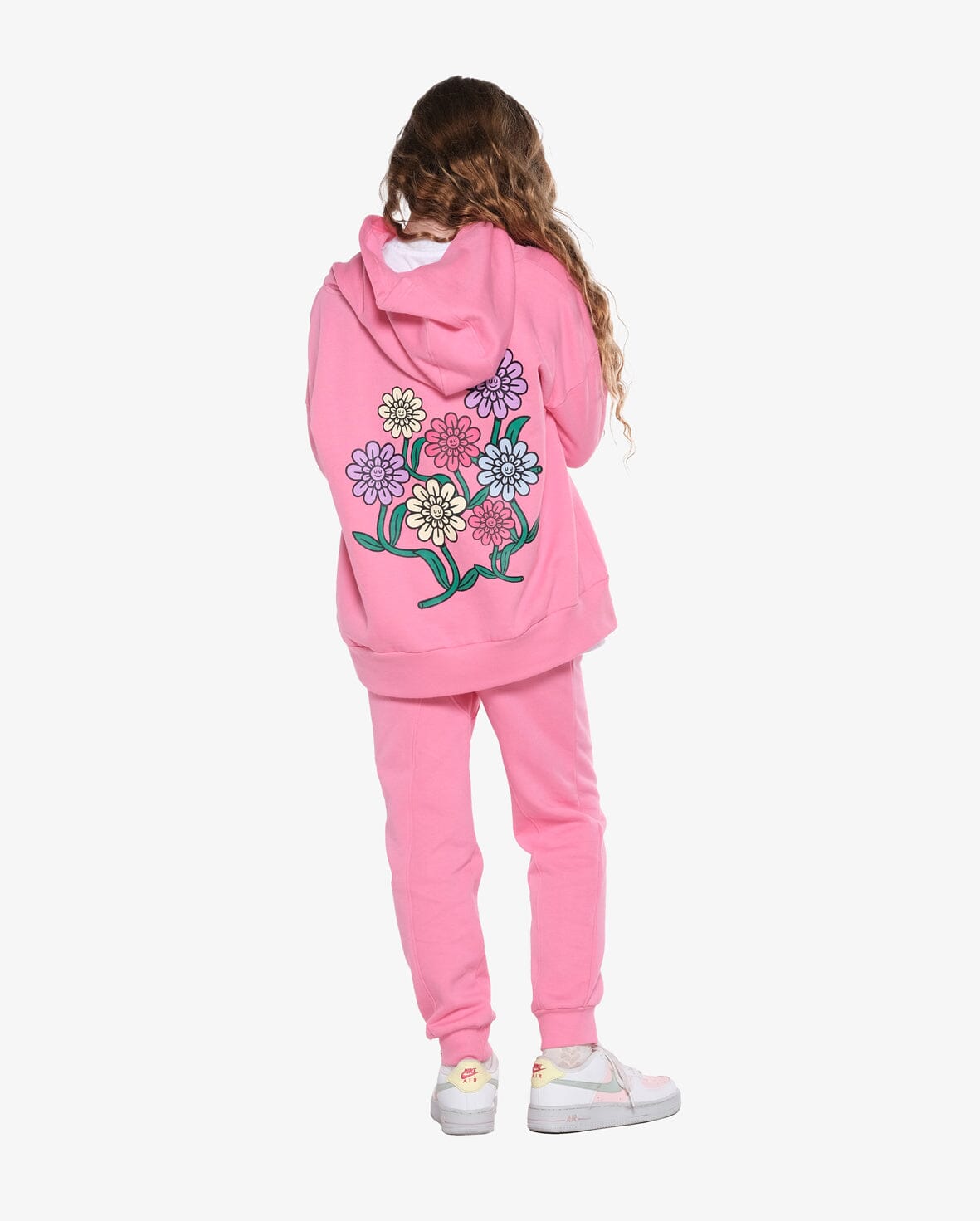 The Girl Club - Candy Pink Fleece Joggers - Candy Pink Girls The Girl Club