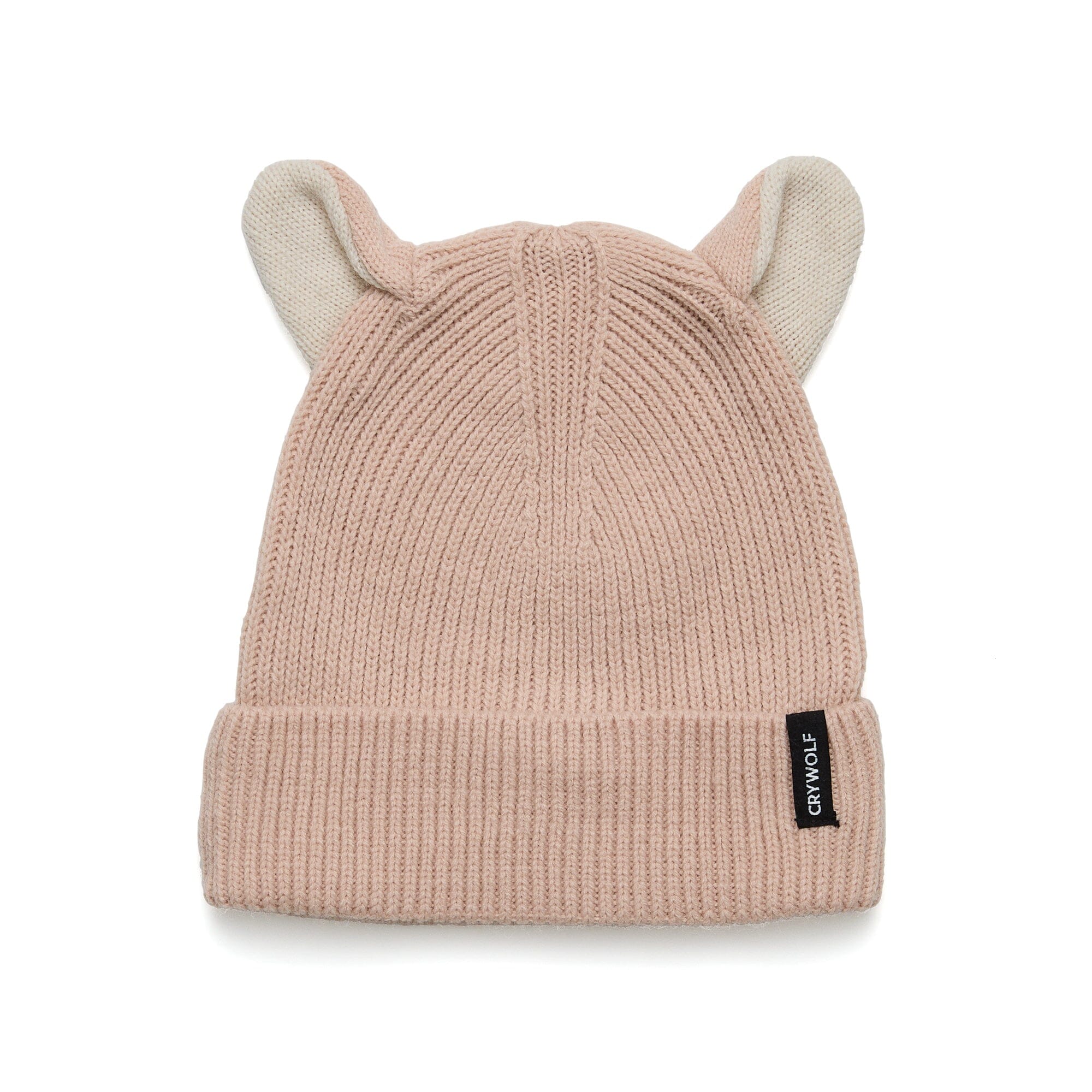 Crywolf - WOLF EARS BEANIE - Dusty Pink Girls Crywolf