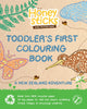 Toddler's First Colouring Book - A New Zealand Adventure Books Honeysticks