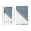Burrow & Be - Baby Hooded Towel - Storm Baby Burrow&Be