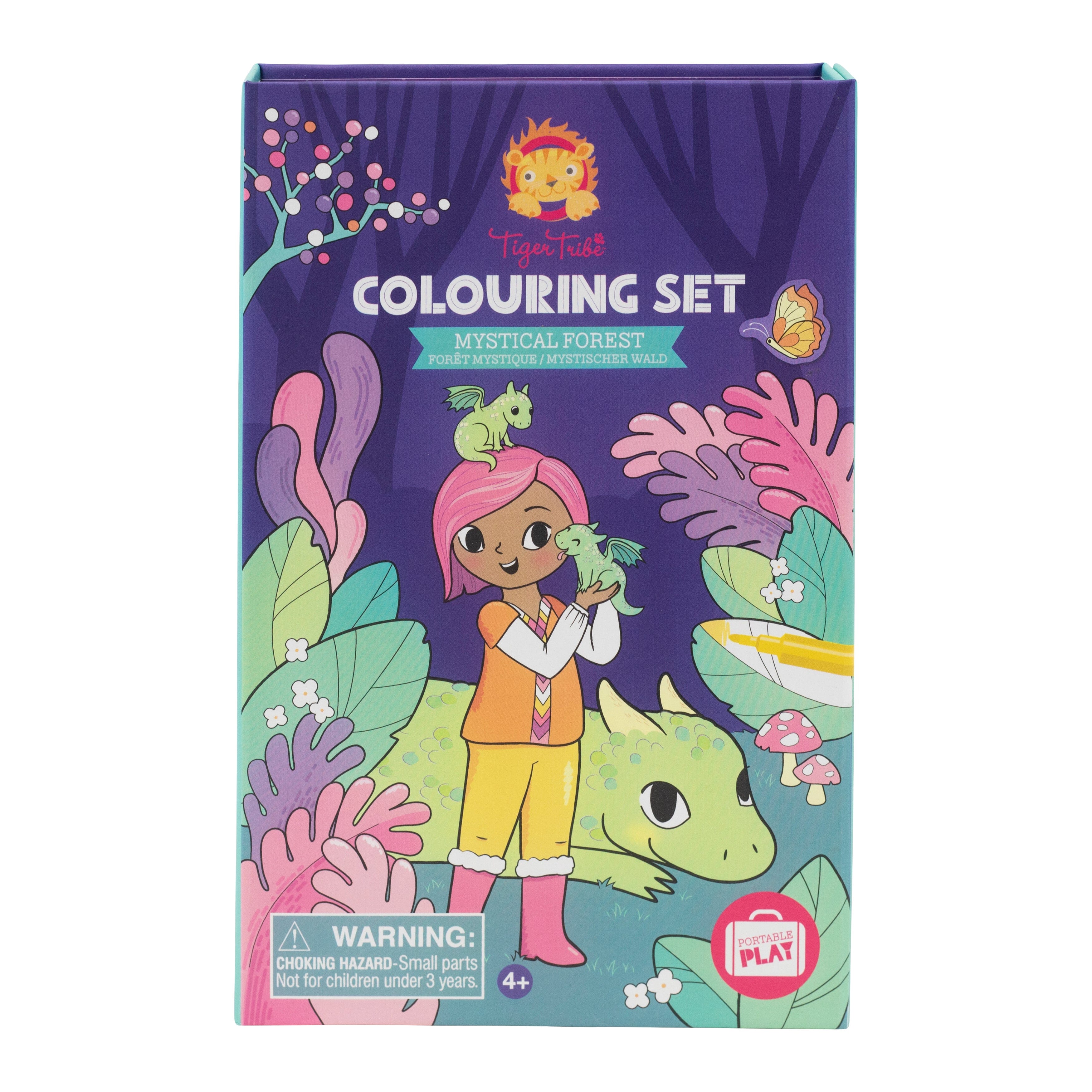 Tiger Tribe - Colouring Set - Mystical Forest Toys Tiger Tribe