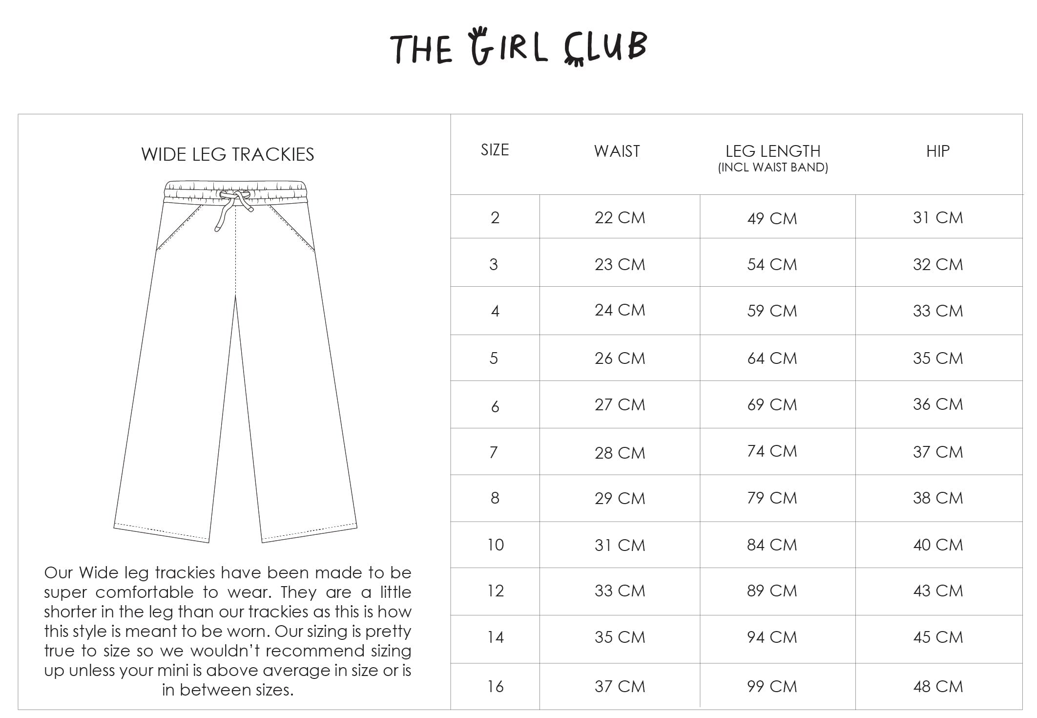 The Girl Club - Black Wide Leg Lounge Pants - Black Girls The Girl Club