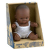 Miniland - Anatomically Correct Baby Doll - African Boy 21cm Toys Miniland Educational